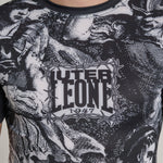 Rashguard Leone IUTER Barbed Wire AB06IU Noir-Combat Arena