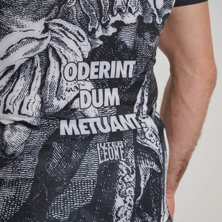 Rashguard Leone IUTER Barbed Wire AB06IU Noir-Combat Arena