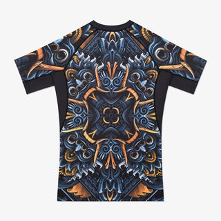Rashguard Manto Barong manches courtes Noir-Combat Arena