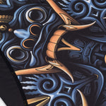 Rashguard Manto Barong manches courtes Noir-Combat Arena