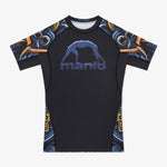 Rashguard Manto Barong manches courtes Noir-Combat Arena