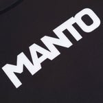 Rashguard Manto Logo Dual maniche corte Nero-Combat Arena