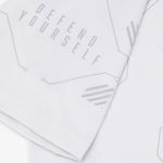 Rashguard Manto Shield manches courtes Blanc-Combat Arena