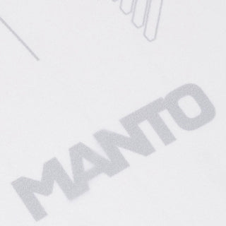 Rashguard Manto Shield manches courtes Blanc-Combat Arena