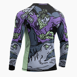 Rashguard Pride or Die Dangerous Water V2 maniche lunghe-Combat Arena