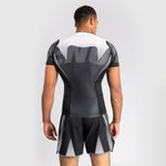 Rashguard Venum Adrenaline korte mouwen Zwart-grijs 
