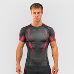 Rashguard Venum Amazonia Reborn maniche corte Nero-rosso-Combat Arena