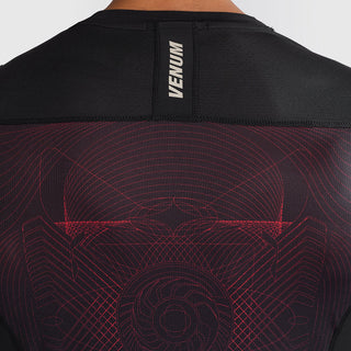 Rashguard Venum G-Fit Air lange mouwen Zwart-rood 