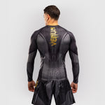 Rashguard Venum Galactic 3.0 maniche lunghe Nero-oro-Combat Arena