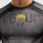 Rashguard Venum Galactic 3.0 maniche lunghe Nero-oro-Combat Arena