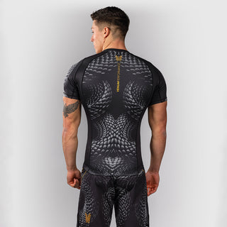Rashguard Venum Matupa maniche corte Nero-grigio-Combat Arena