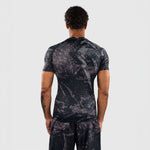 Rashguard Venum Rage & Workout maniche corte Nero-grigio-Combat Arena