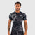 Rashguard Venum Rage & Workout maniche corte Nero-grigio-Combat Arena