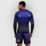 Rashguard Venum Tekken 8 Kazuya maniche lunghe Nero-viola-Combat Arena