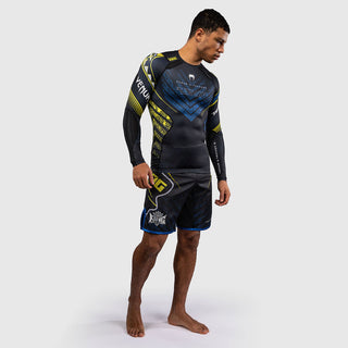 Rashguard Venum Tekken 8 King manches longues Noir-jaune-Combat Arena