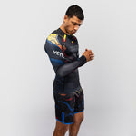 Rashguard Venum Tekken 8 Yoshimitsu manches longues Noir-orange-Combat Arena