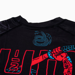 Rashguard Half Sumo Black Mamba Neon manches longues 