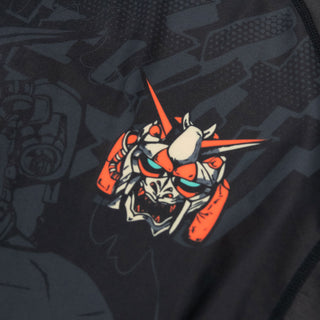 Rashguard Half Sumo Kaiju contre Mecha 