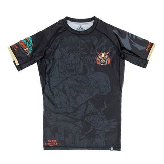 Rashguard Half Sumo Kaiju contre Mecha 