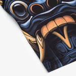 Rashguard Manto Barong korte mouwen Zwart 