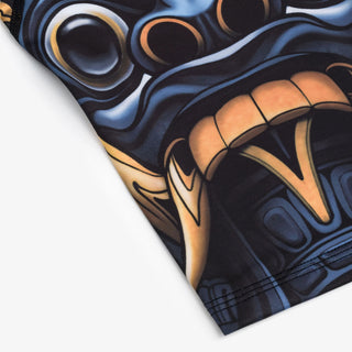 Rashguard Manto Barong korte mouwen Zwart 