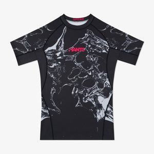 Rashguard Manto Flux korte mouwen Zwart 