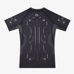 Rashguard Manto Shield korte mouwen Zwart 