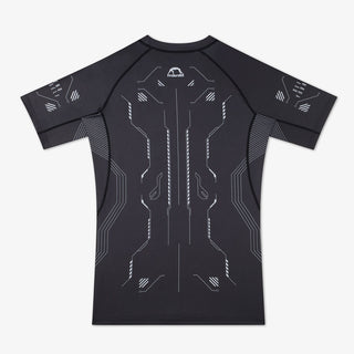 Rashguard Manto Shield korte mouwen Zwart 