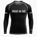Rashguard Pride or Die Fight Club lange mouwen 