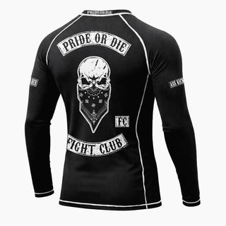Rashguard Pride or Die Fight Club lange mouwen 