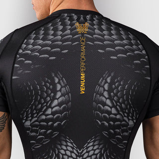 Rashguard Venum Matupa manches courtes Noir-gris 