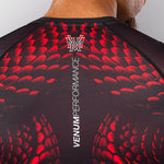 Rashguard Venum Matupa korte mouwen Zwart-rood 