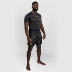Rashguard Venum Serpenti korte mouwen Zwart 