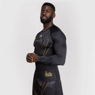 Rashguard Venum Serpenti lange mouwen Zwart 