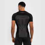 Rashguard Venum Technical 3.0 korte mouwen grafiet