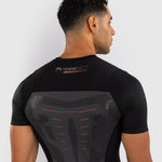 Rashguard Venum Technical 3.0 korte mouwen grafiet