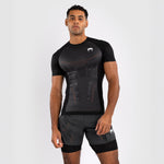 Rashguard Venum Technical 3.0 korte mouwen grafiet