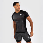 Rashguard Venum Technical 3.0 korte mouwen grafiet