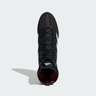 Scarpe da Boxe Adidas Box Hog 4 Nero-bianco-Combat Arena