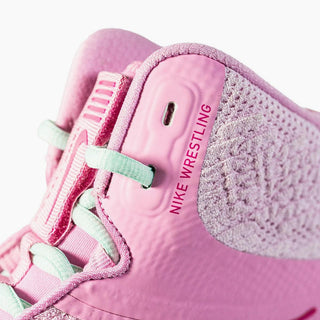 Scarpe da Lotta-Wrestling Nike Tawa Rosa-verde-Combat Arena