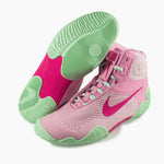 Scarpe da Lotta-Wrestling Nike Tawa Rosa-verde-Combat Arena