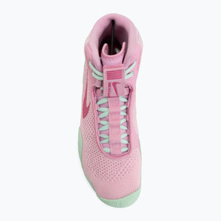 Scarpe da Lotta-Wrestling Nike Tawa Rosa-verde-Combat Arena