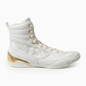 Boksschoenen RSX-Guerrero Deluxe wit-goud-Combat Arena