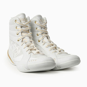 Scarpe da boxe RSX-Guerrero Deluxe Bianco-oro-Combat Arena