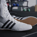 Boksschoenen Adidas Box Hog 2 Wit-zwart 