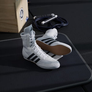 Boksschoenen Adidas Box Hog 2 Wit-zwart 