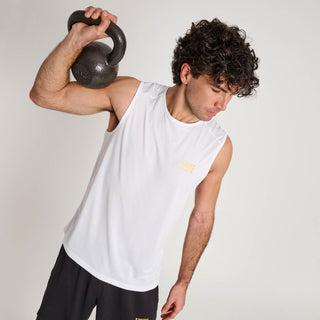 Sans manches Leone DNA ABX709 Blanc-Combat Arena