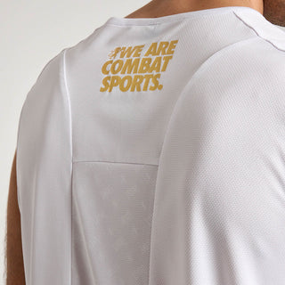 Sans manches Leone DNA ABX709 Blanc-Combat Arena