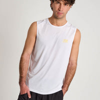 Sans manches Leone DNA ABX709 Blanc-Combat Arena