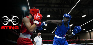 Casque Sting Competition Approuvé World Boxing Bleu